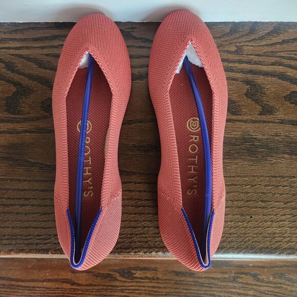 NIB Rothy’s The Daily Round Toe Flat RARE RETIRED COLOR-Size 7-Copper - Picture 2 of 9
